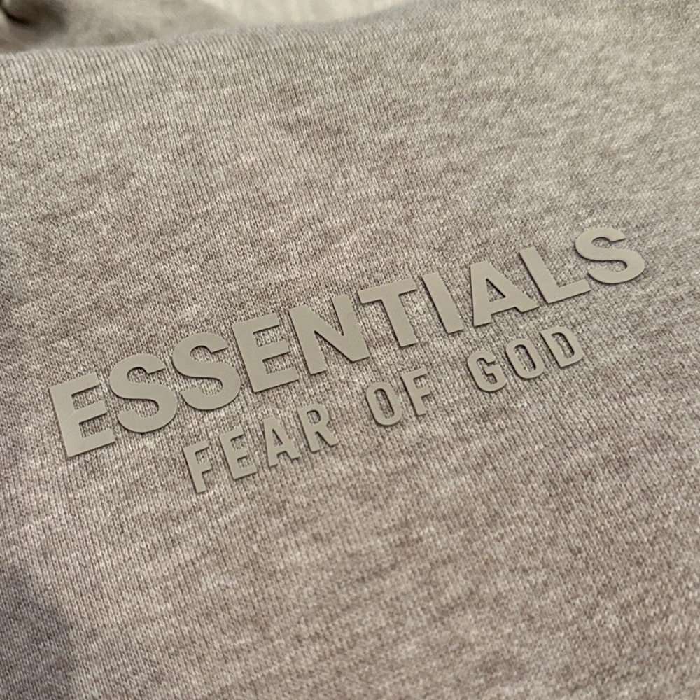 Fear of God Essentials Tan Hoodie - Picture 8 of 11